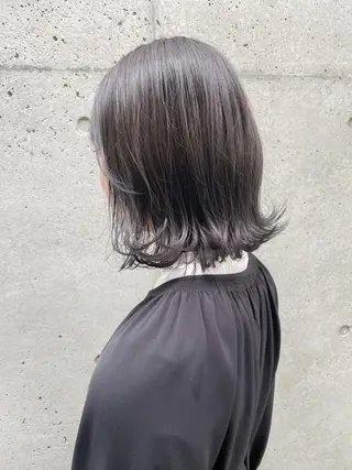 ミディアム カラー メンズパーマ メンズ特化ryoのヘアスタイル