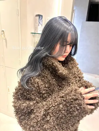 ロング カラー 透明感カラー・レイヤ ー🎀amika🎀のヘアスタイル