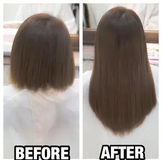 ロング シールエクステ支持率 髪質改善💯sayaのヘアスタイル