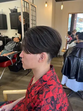 ショート パーマ メンズ 韓国風メンズ/毛流れ ヘアなら須田龍世のヘアスタイル