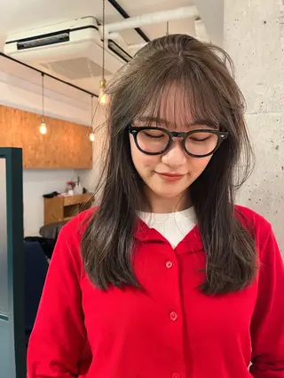 カラー 暖色/パーマ 🌼クニトウメイのヘアスタイル