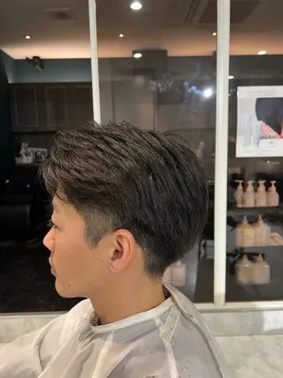 ショート メンズ 流山おおたかの森 林悠仁のヘアスタイル