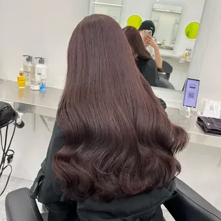 ロング 💗韓国暖色ヘア NO.1💗🪽のヘアスタイル