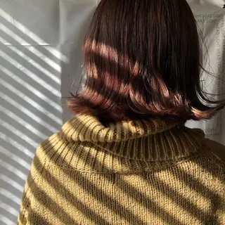 ミディアム カラー SALOWIN梅田茶屋町Suite店所属・韓国美容室出身 🌹Sana/梅田のヘアスタイル