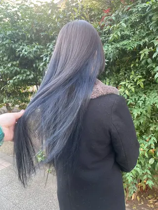 ロング カラー 👑派手髪/カット 👑ANRYのヘアスタイル