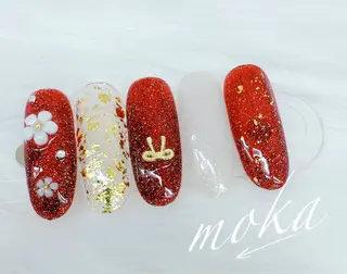 ネイル 胡蝶蘭レディースサロ ンNailMOKAのネイルデザイン