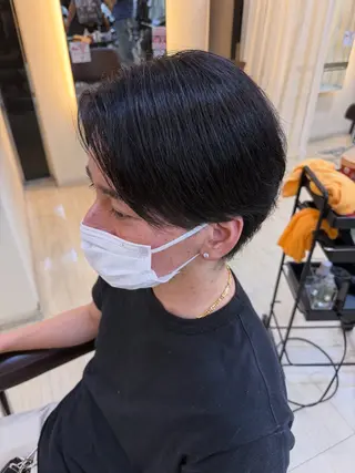 ショート メンズ 東田 篤希のヘアスタイル