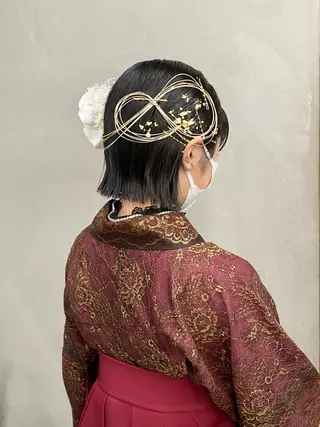 ショート レイヤー/柔色 カラー/SAkiのヘアスタイル