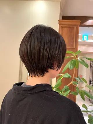 ショート 青山 莉奈のヘアスタイル