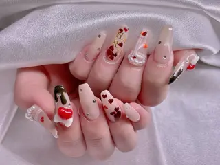 ネイル 長さだし専門店 M2　rikaのネイルデザイン