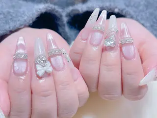 ネイル 🎀ネイルサロン エクラYUI🎀のネイルデザイン