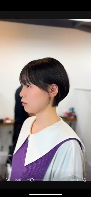 ショート 表参道【髪質改善】 宮嶋勇太のヘアスタイル