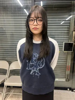 セミロング カラー hair salon HaLaNa所属・新高円寺 Miranoのヘアスタイル