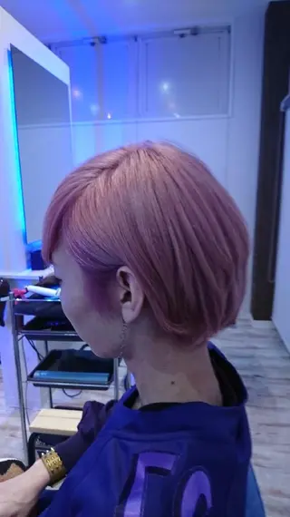 ショート カラー メンズ 中嶌 健一のヘアスタイル