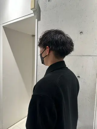 ショート パーマ メンズ 👑ツイスパ👑 中谷 陸のヘアスタイル