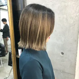 ショート カラー キッズ ネイル マツエク・マツパ 中山 天地のヘアスタイル