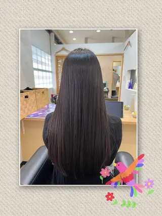 ロング 髪屋　こころ所属・PATINA 安成 実記のヘアスタイル