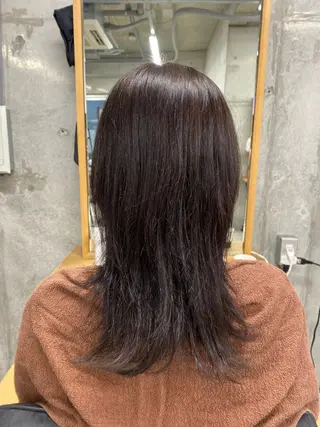 ミディアム カラー 垣内 勇人のヘアスタイル