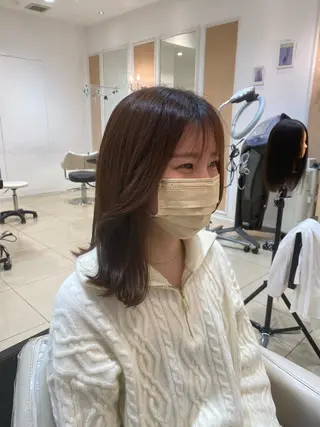 セミロング メンズ特化型美容師 栗山勇人のヘアスタイル
