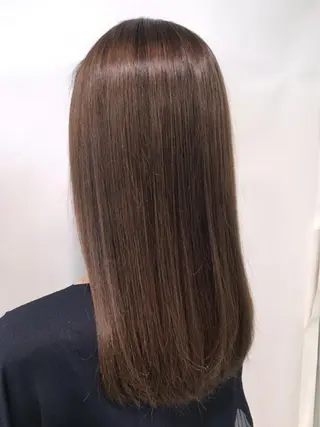 セミロング カラー 渡邉 ケイジのヘアスタイル