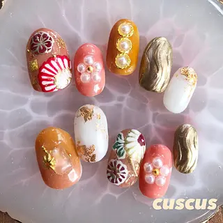 ネイル ＣＵＳＣＵＳ …ｔ.akiのネイルデザイン