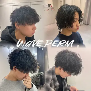 ショート パーマ メンズ 【メンズ特化】 メンズパーマ/雄斗のヘアスタイル