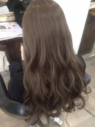 ミディアム セミロング ロング カラー filo by　Feria所属・filo   渋谷 Gishiのヘアスタイル