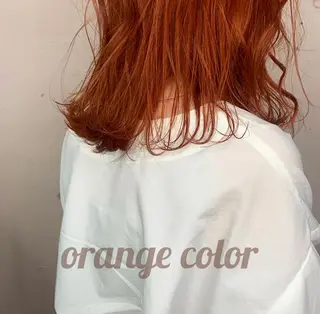 ミディアム カラー 心斎橋/ブリーチ minamiのヘアスタイル