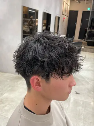 ショート パーマ メンズ メンズ特化🔥 金子直斗のヘアスタイル