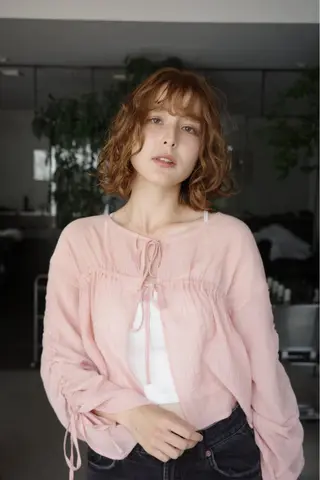 ショート パーマ 🌀渋谷ボブパーマ 🌀河野瑠太のヘアスタイル