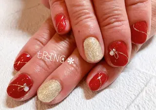 ネイル tRING＊ しいの木台のネイルデザイン