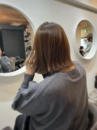 ショート カラー 下石怜子/レイヤー/ 透明感カラーのヘアスタイル