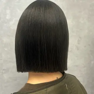 ショート パーマ NUMBER_ ユイナのヘアスタイル