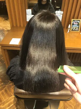 ロング パーマ 高山🐬髪質改善 池袋で縮毛矯正のヘアスタイル