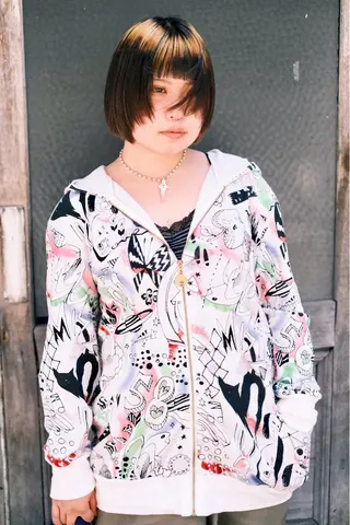 ショート カラー ヘアアレンジ 個性爆弾💣 ダブルカラー/ゆかのヘアスタイル