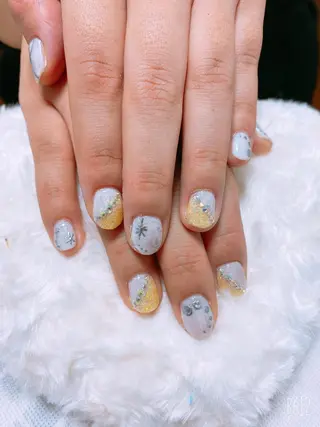 ネイル The Best Beauty受付担当のヘアスタイル