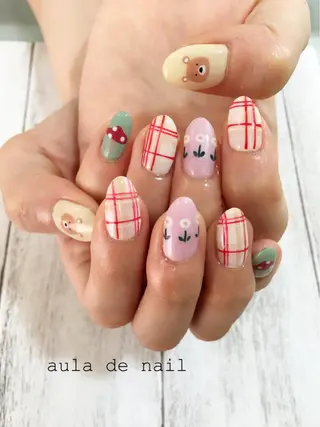 ネイル auladenail アウラデネイルのネイルデザイン