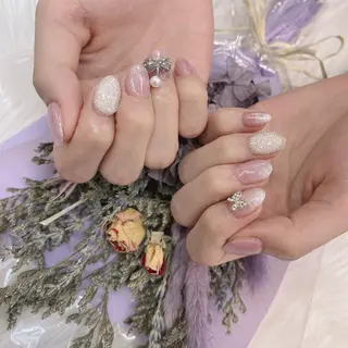 ネイル 🦋ネイルサロン ブラン🌈ゆりのネイルデザイン