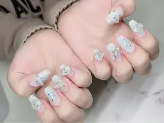 セミロング ネイル Nail Salon espritのネイルデザイン