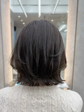 ショート 縮毛矯正/韓国ヘア /ブリーチ/柴山のヘアスタイル