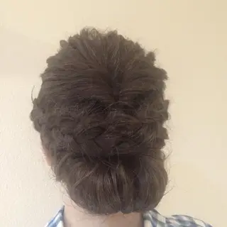 ヘアアレンジ 龍 門のヘアスタイル
