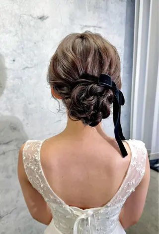 ヘアアレンジ 鈴木 みおのヘアスタイル