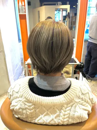 ショート うしだ かおるのヘアスタイル