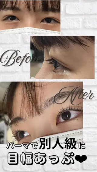 マツエク・マツパ Cattleya所属・morisaki ＊のマツエク・マツパデザイン