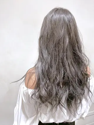 ロング カラー 美髪形成!色素改善! 秋田 和輝のヘアスタイル