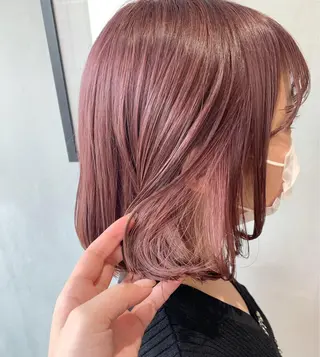 ショート 🩵髪質改善🩵 韓国ヘア🩵花澤みりのヘアスタイル