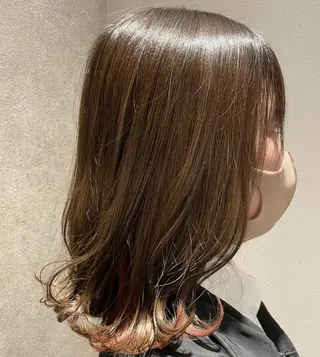 ミディアム 渡邉 瑞生のヘアスタイル