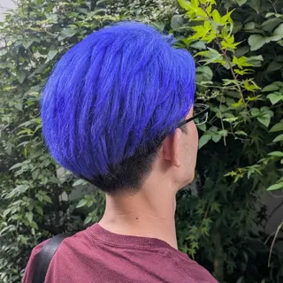 ショート カラー メンズ fuwat所属・秋葉原でカラーする なら🐉ちぇーたんのヘアスタイル