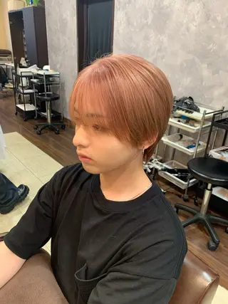 カラー メンズ 佐藤大翔🌐縮毛矯正 🌐メンズパーマのヘアスタイル