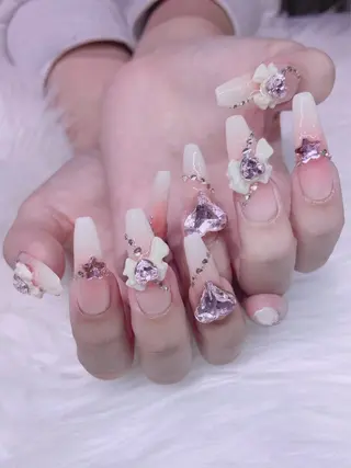 ネイル 長さだし専門店 M2　rikaのネイルデザイン